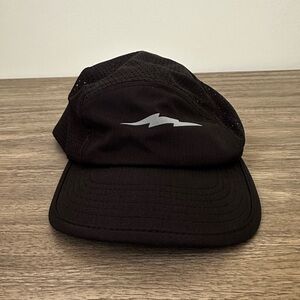 Black Cap with Silver Logo